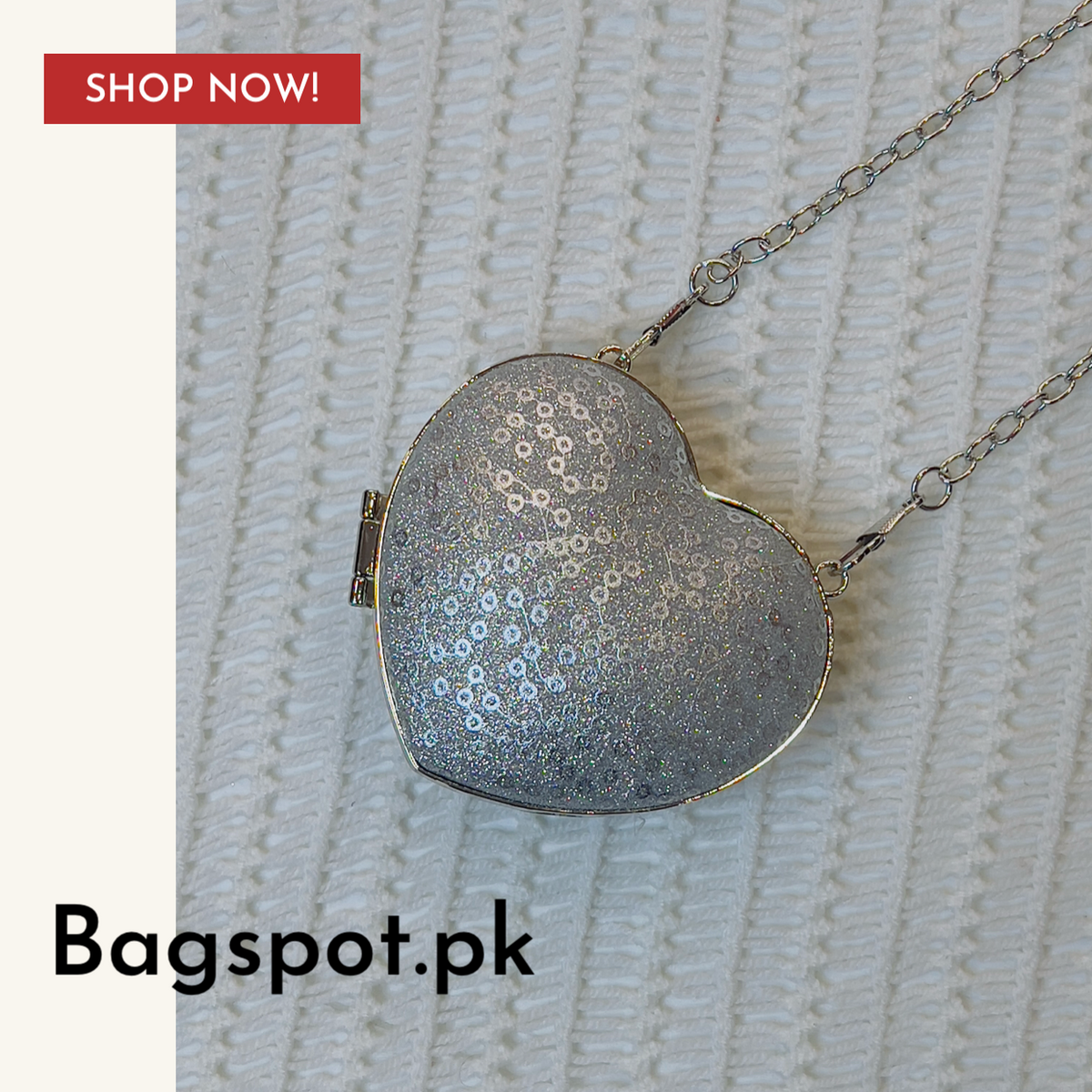 HEART FASHION MINIATURE PURSE