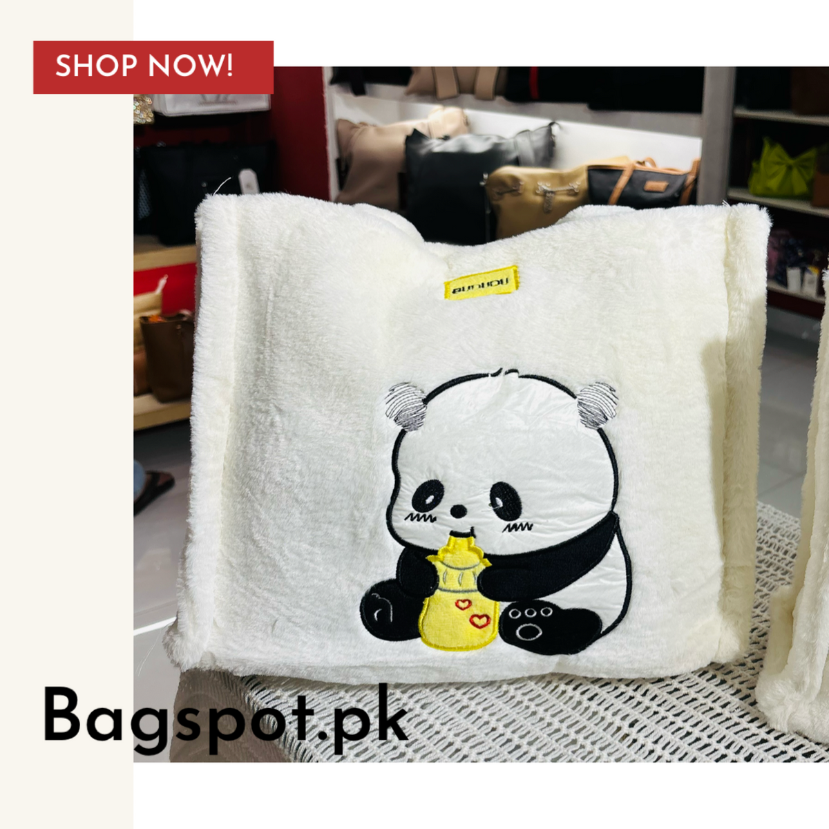 Fluffy Tote Bag