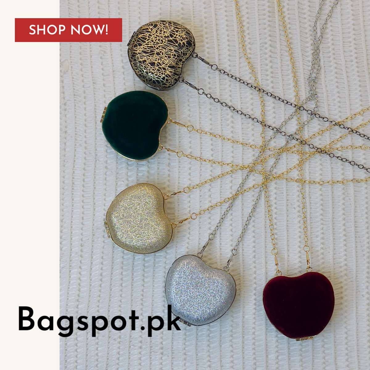 Heart Fashion Miniature Purse