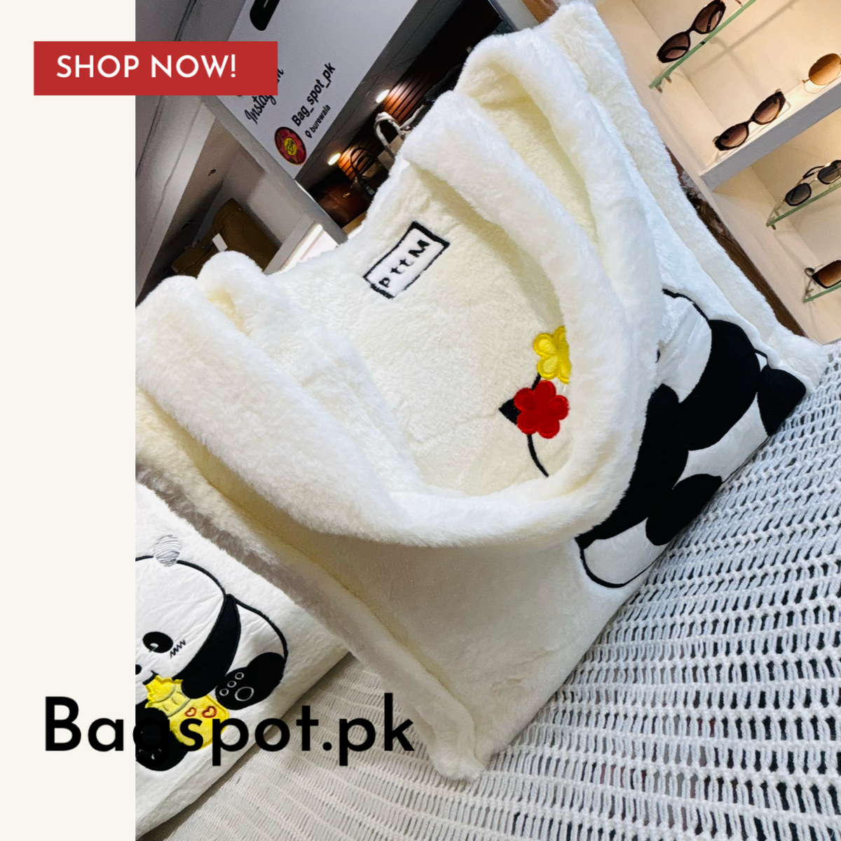 Fluffy Tote Bag