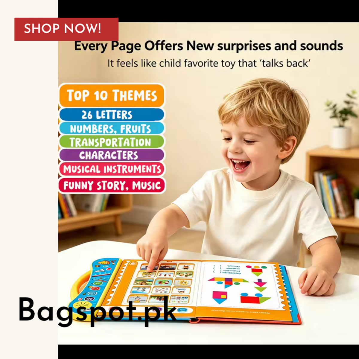 Intelligence Kids Learning Book