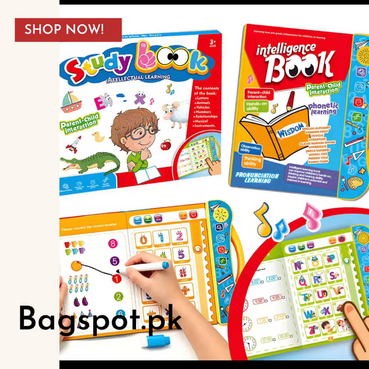 Intelligence Kids Learning Book