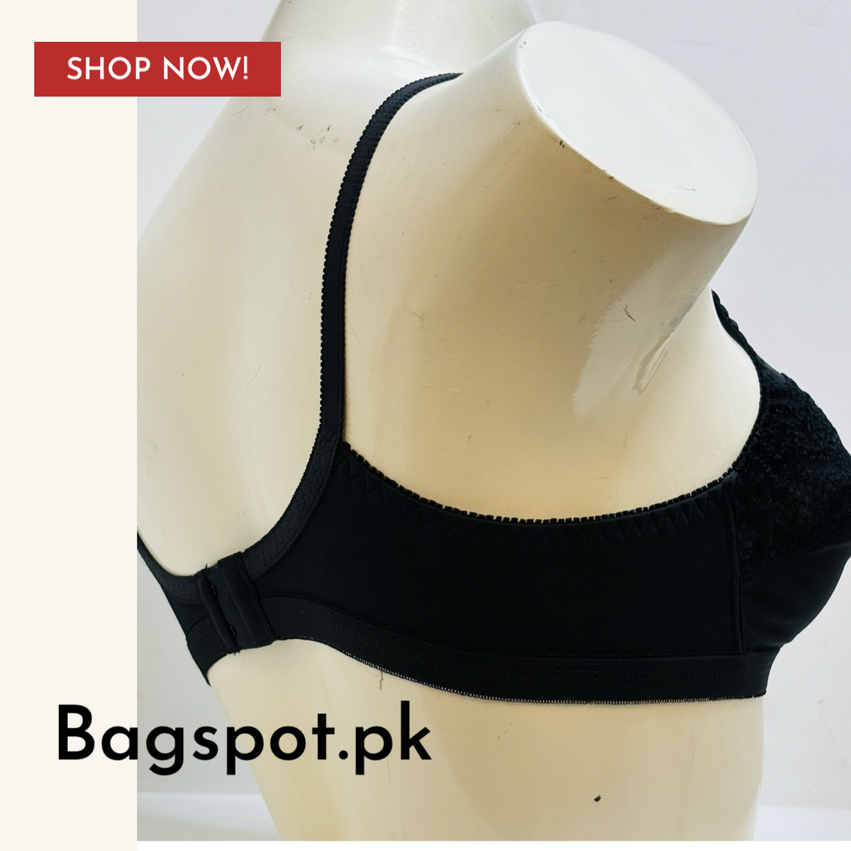 Half Net Trio Bra
