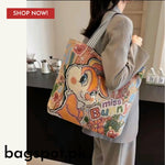 CANVAS PRINTED TOTE BAG