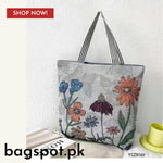 CANVAS PRINTED TOTE BAG