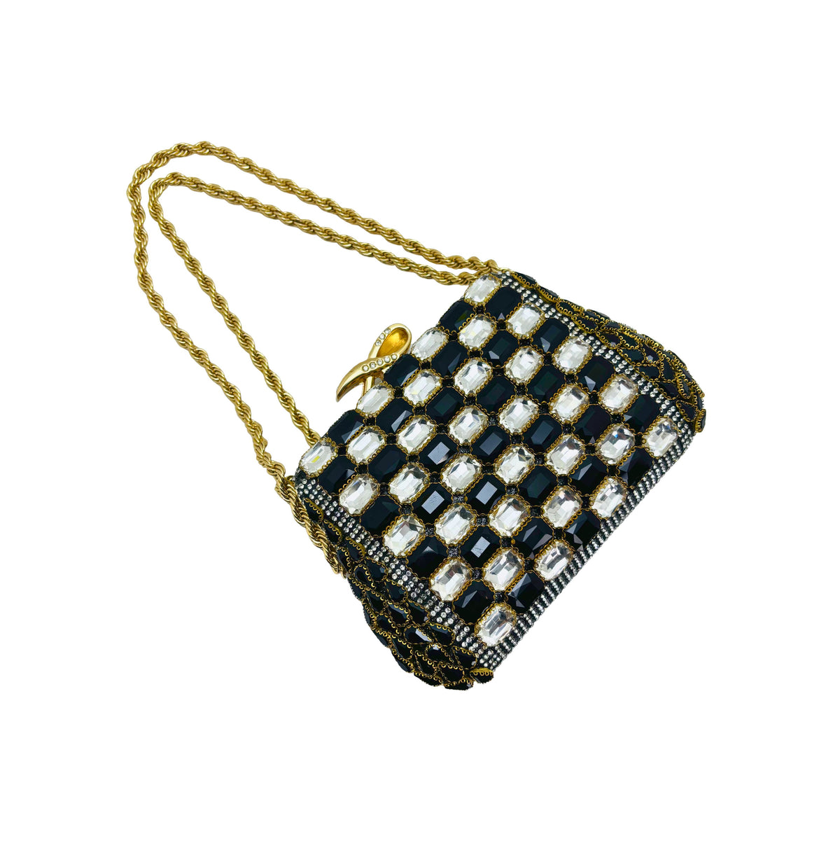 Black Stone Clutch