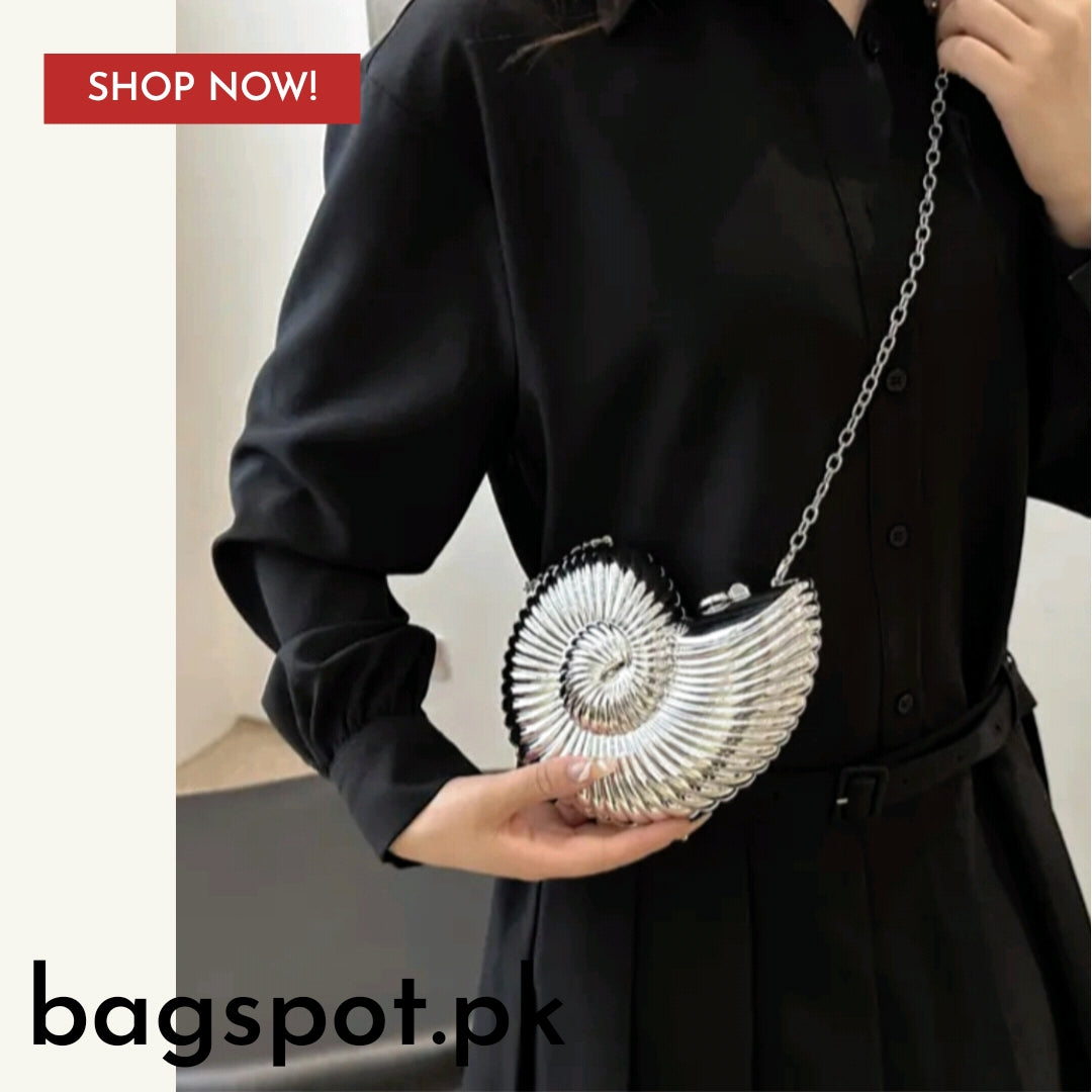 SEA SHELL CROSSBODY FASHION BAG