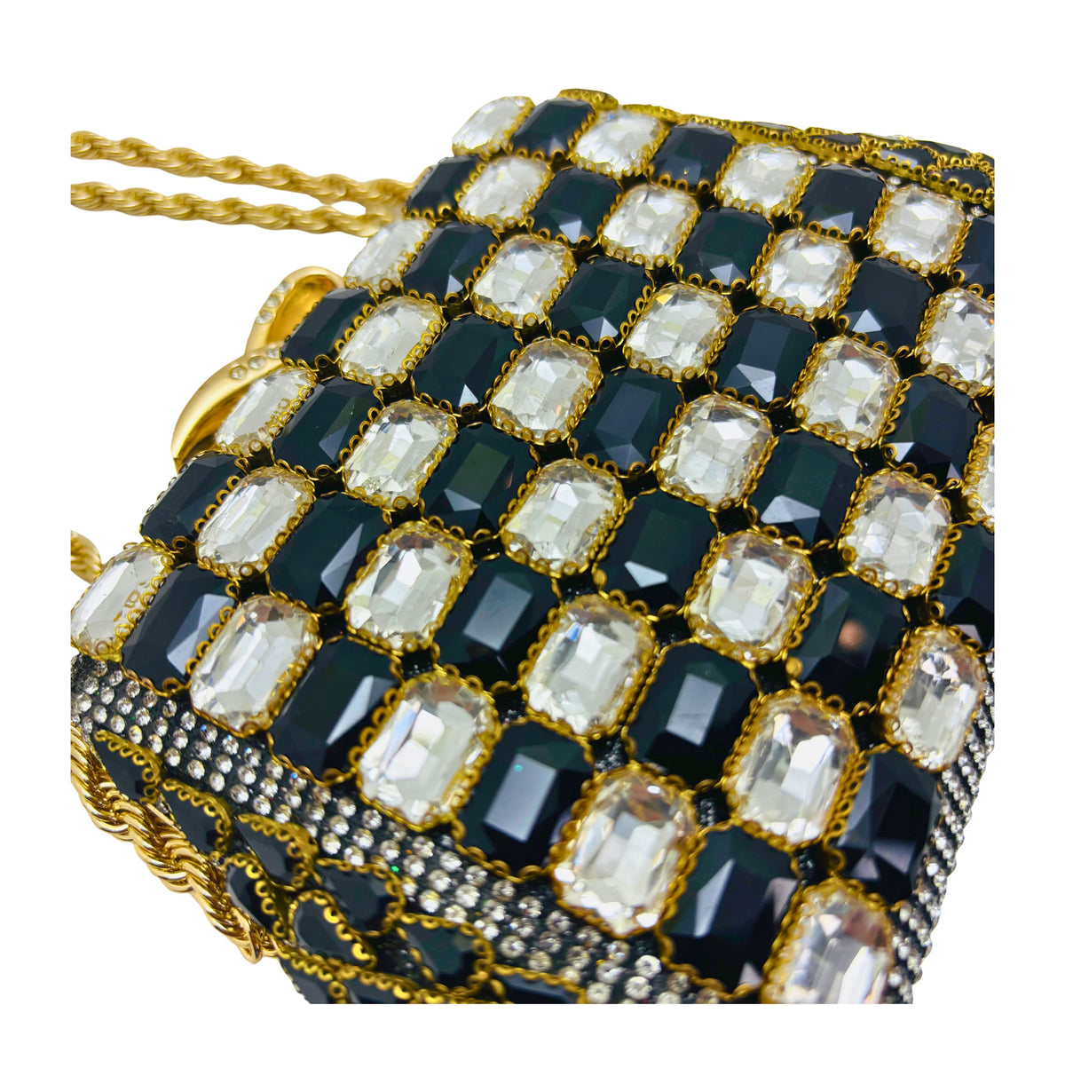 Black Stone Clutch