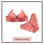 BRA PANTIE SET EMBROIDED