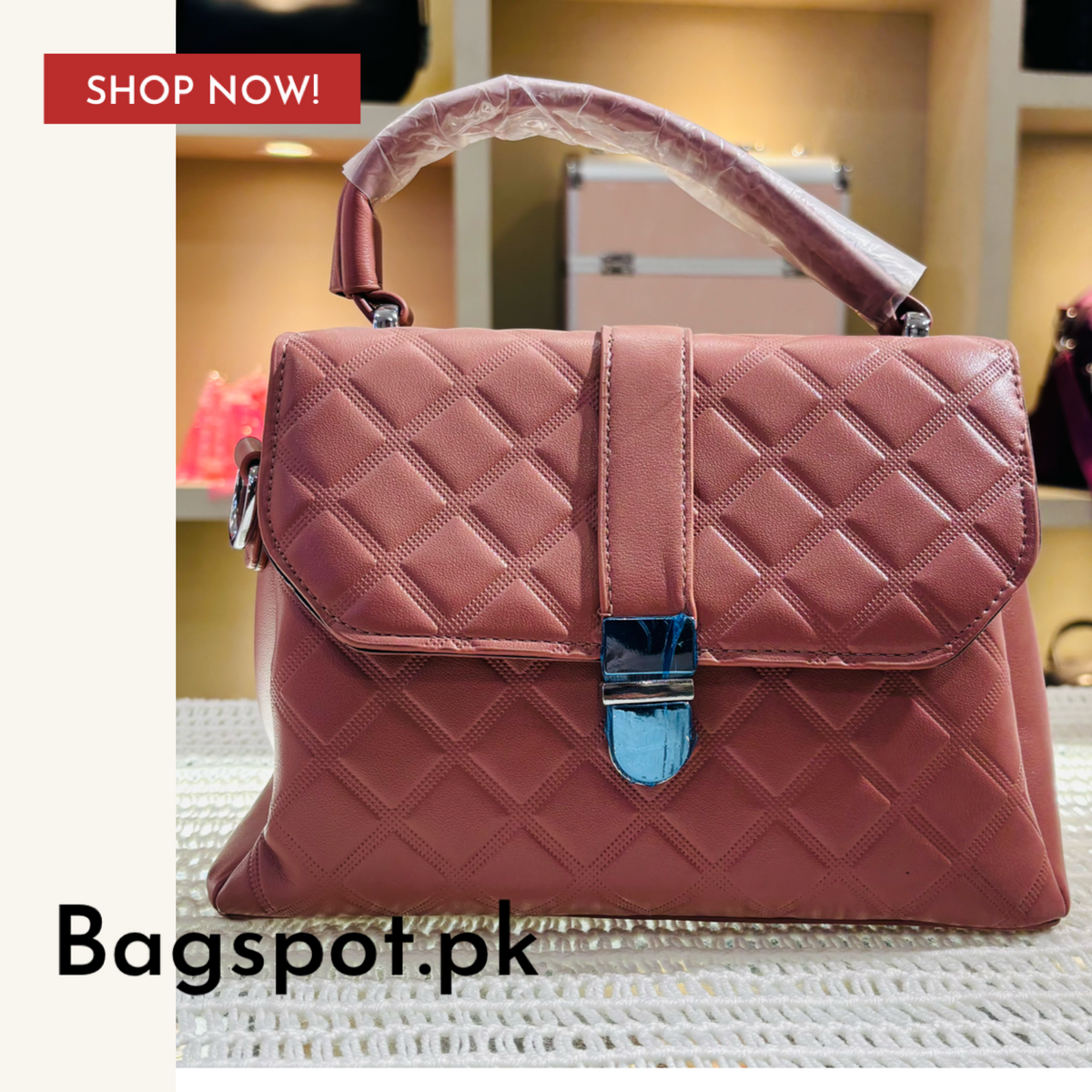 Cros Pattren Bag