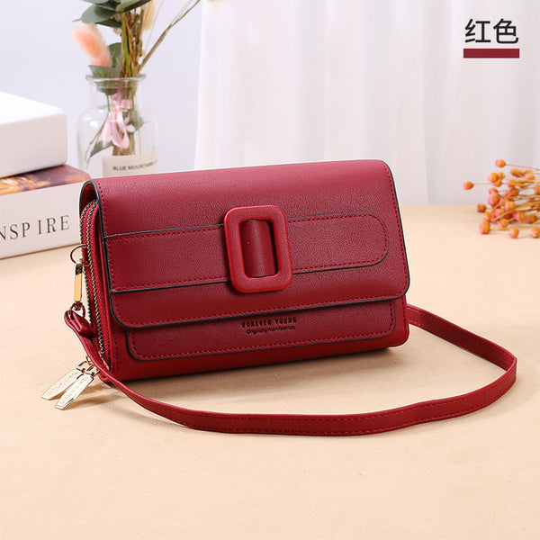 FRONT BUCKLE MOBILE CROSSBODY