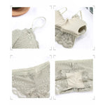 WOMEN LACE BRA PANTIE BRIEF SET