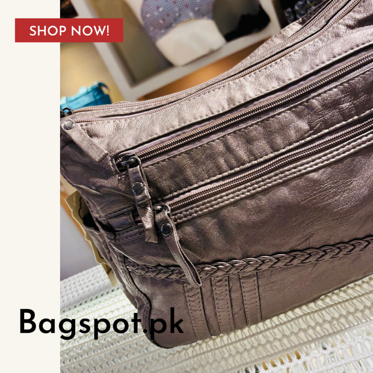 Large Soft Shoulder Bag