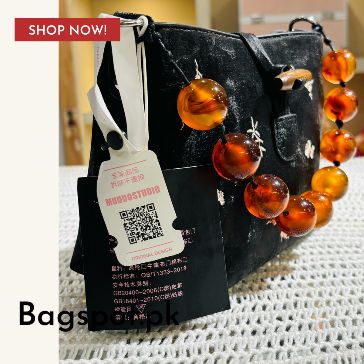 Beads Handbag