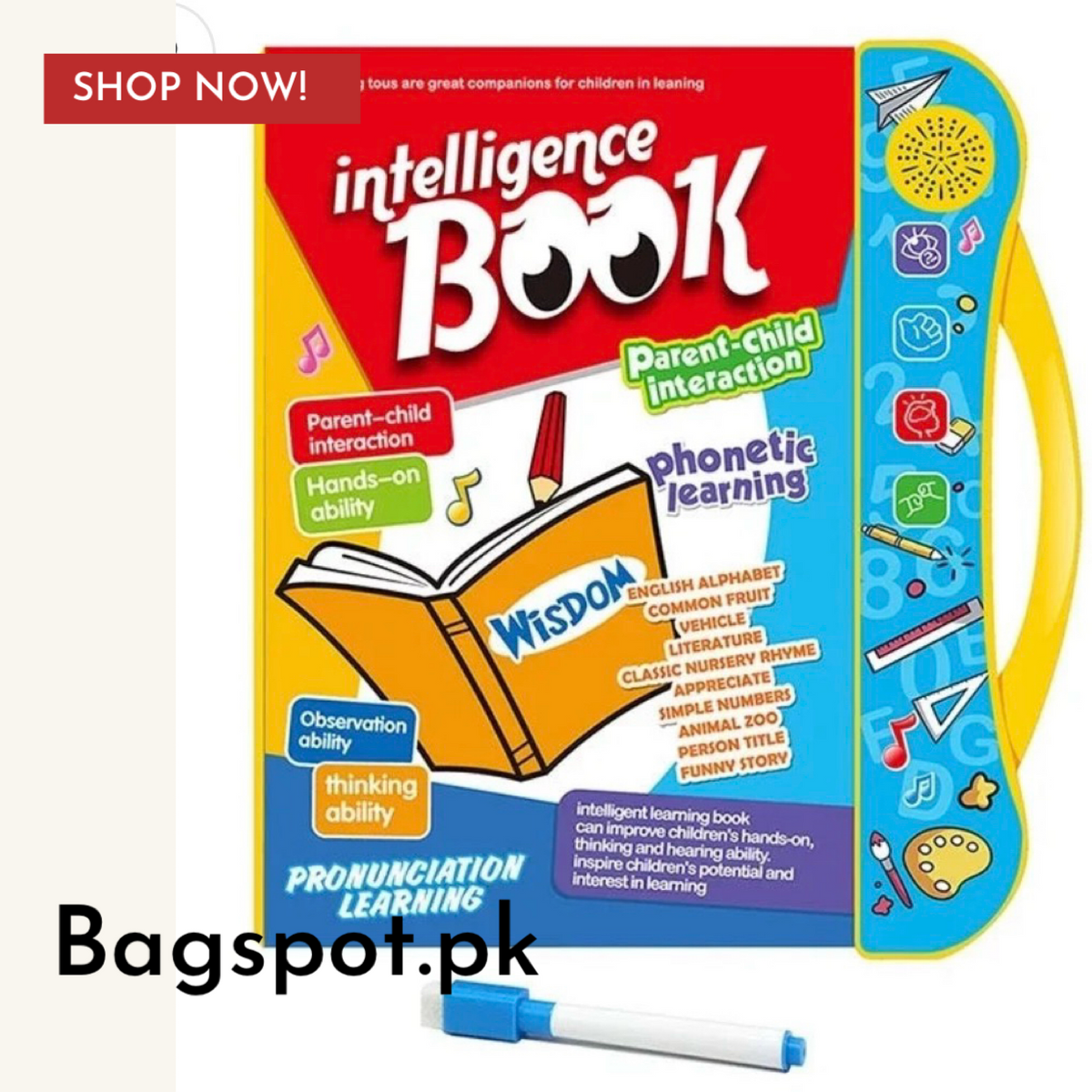Intelligence Kids Learning Book