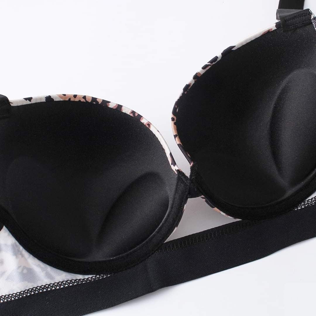 Stone Strap Pushup Bra