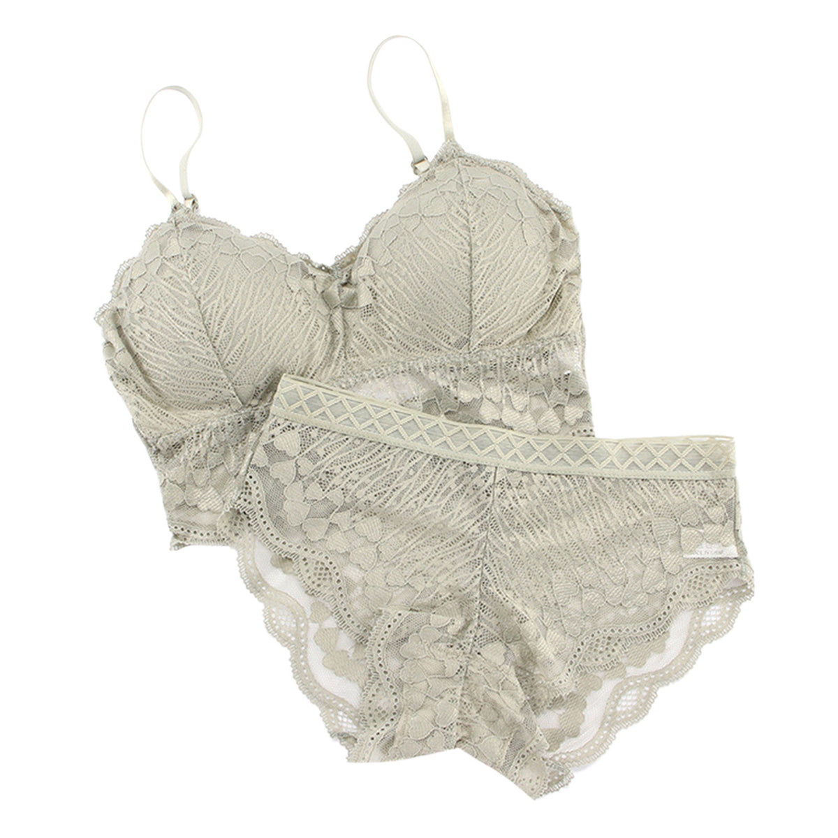 WOMEN LACE BRA PANTIE BRIEF SET