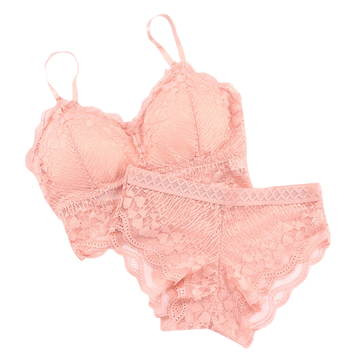 WOMEN LACE BRA PANTIE BRIEF SET