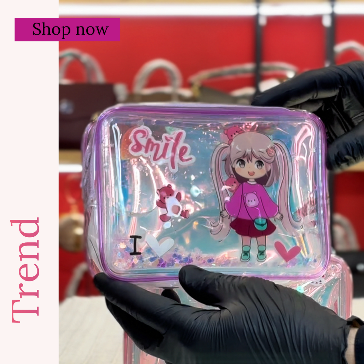 Kids Holographic Purse