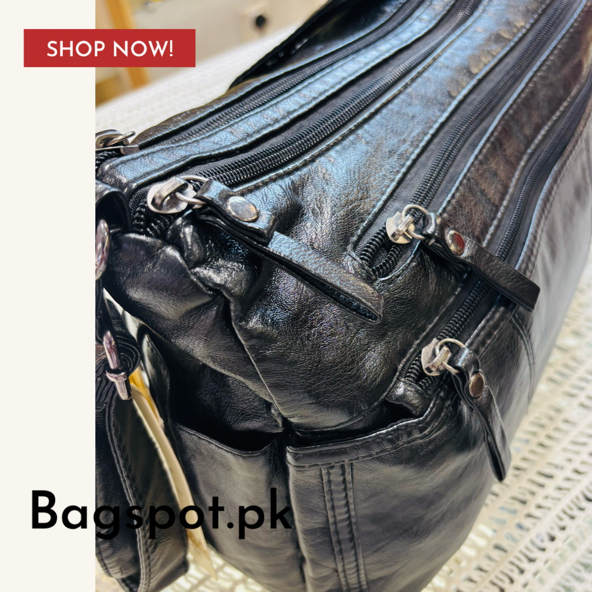 Large Soft Shoulder Bag