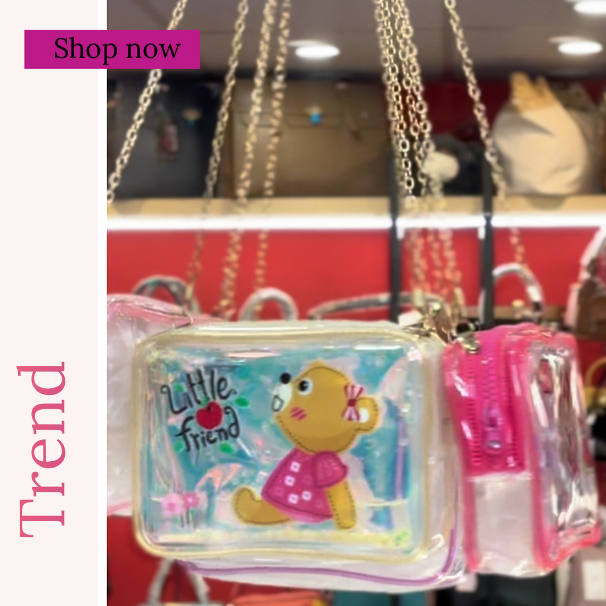 Kids Holographic Purse