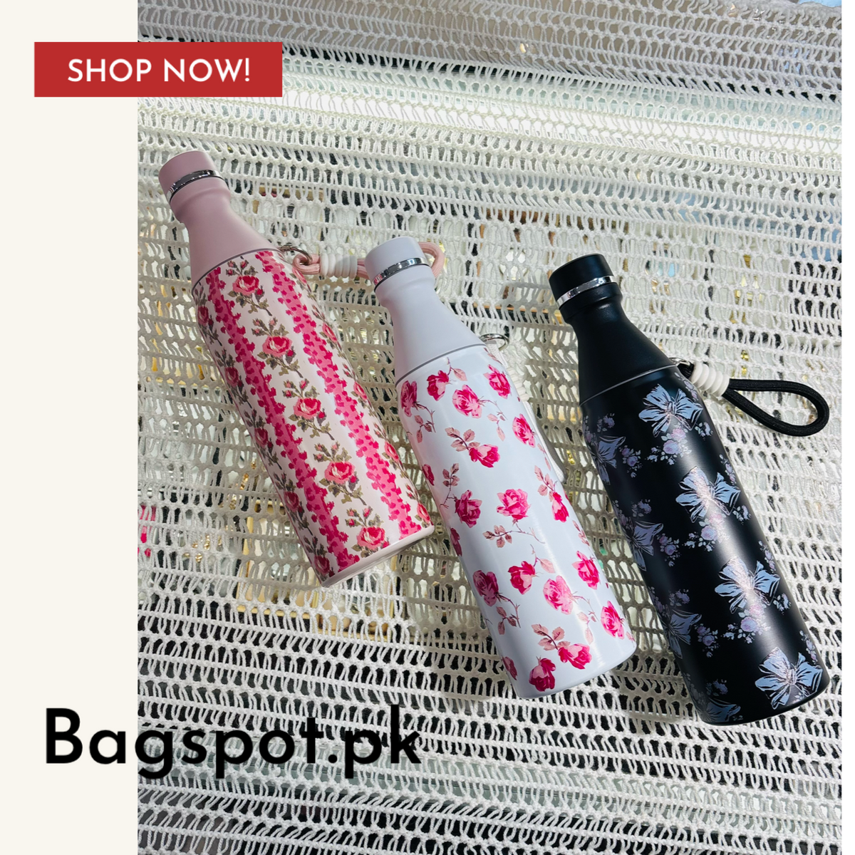 Compact FloralBottle