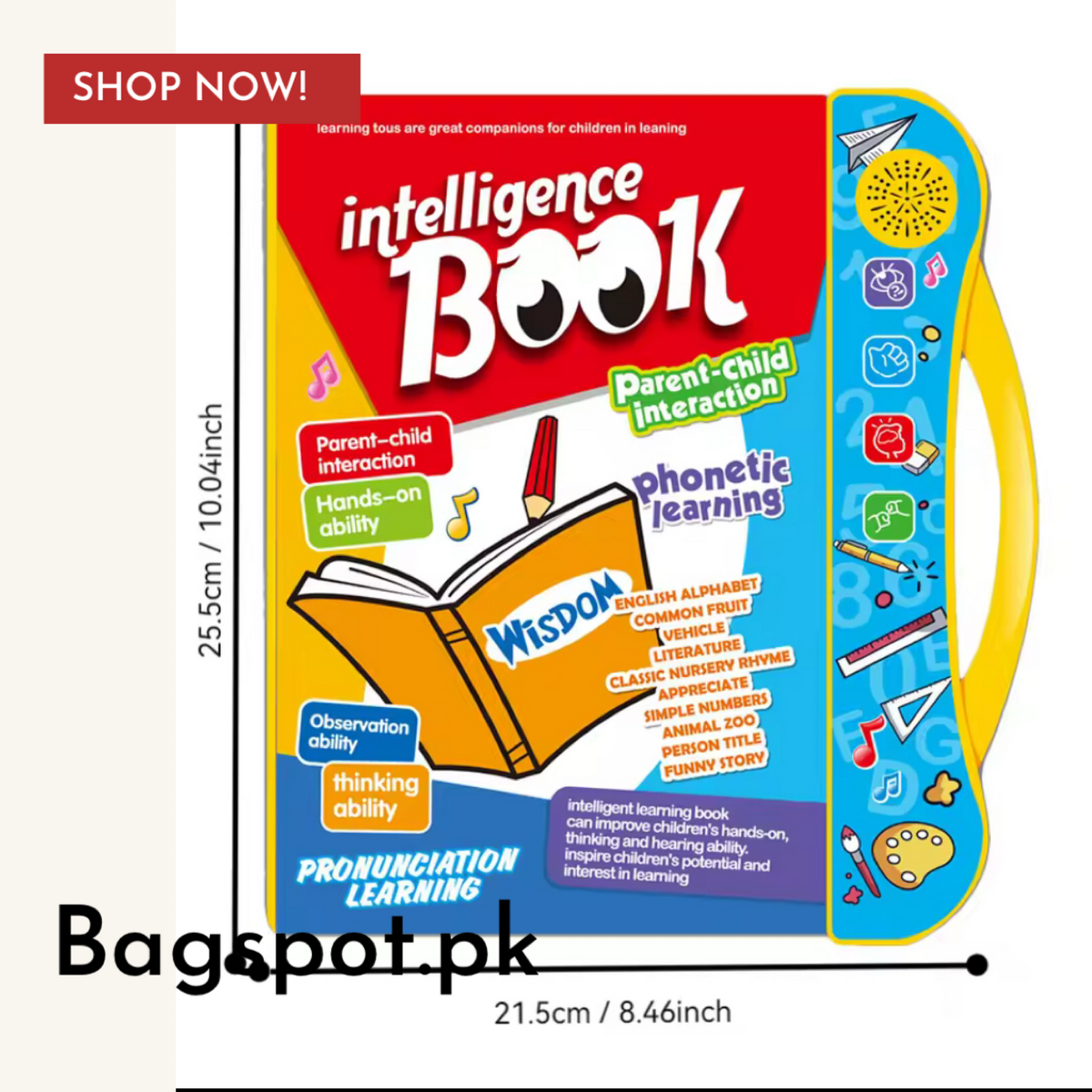 Intelligence Kids Learning Book