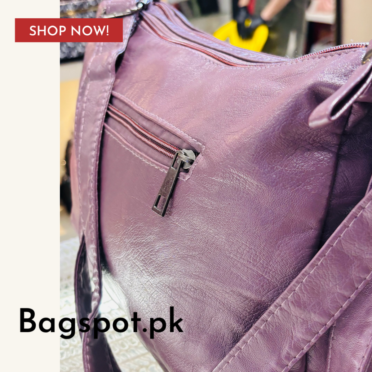 Large Soft Shoulder Bag