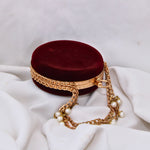 Round Pearl Clutch