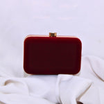 Maroon Clutch