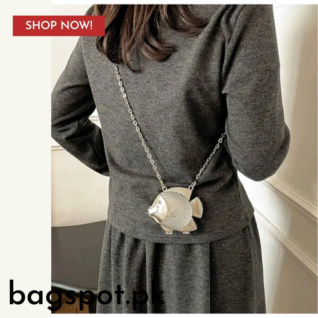 MINI FISH SHAPE FASHION BAG