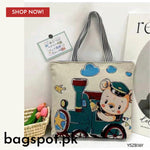 CANVAS PRINTED TOTE BAG