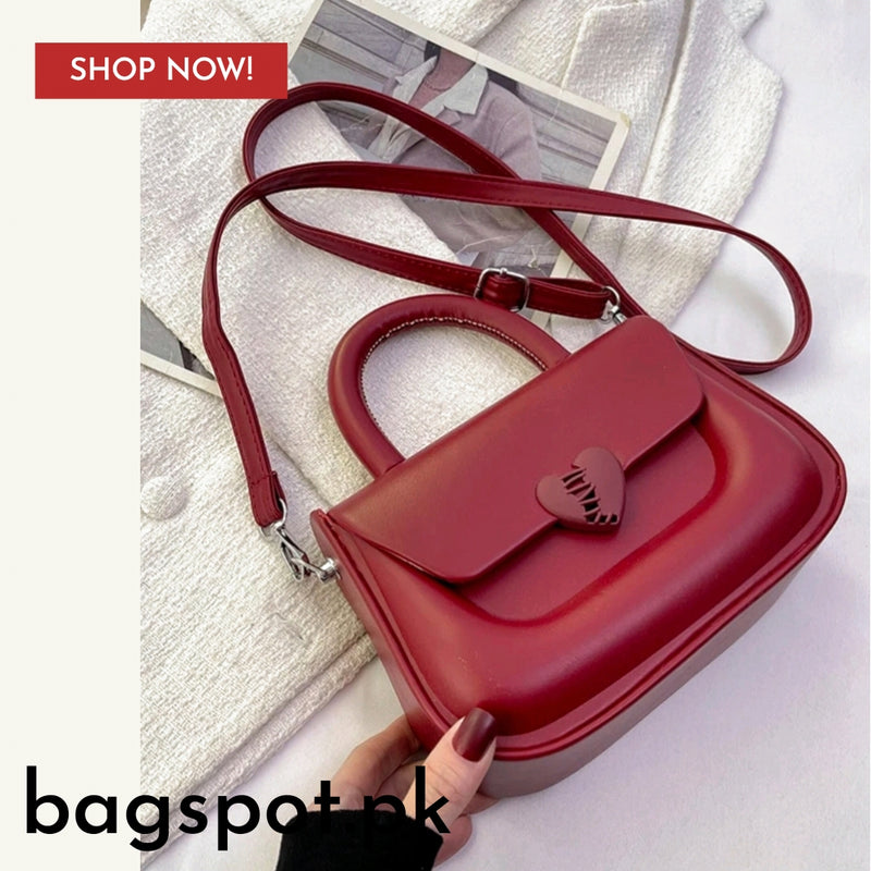 Heart crossbody