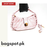 Button Style Handbag