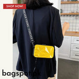 Hard case crossbody bag