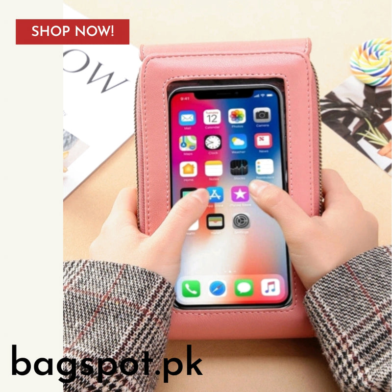 Transparent Mobile pouch