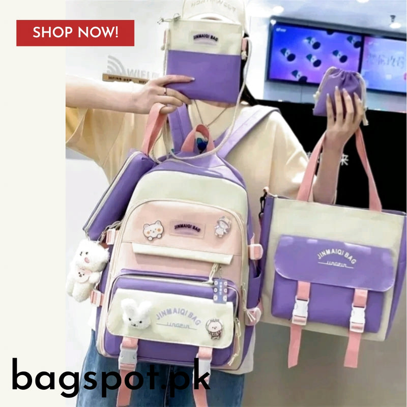 5 Piece Backpack