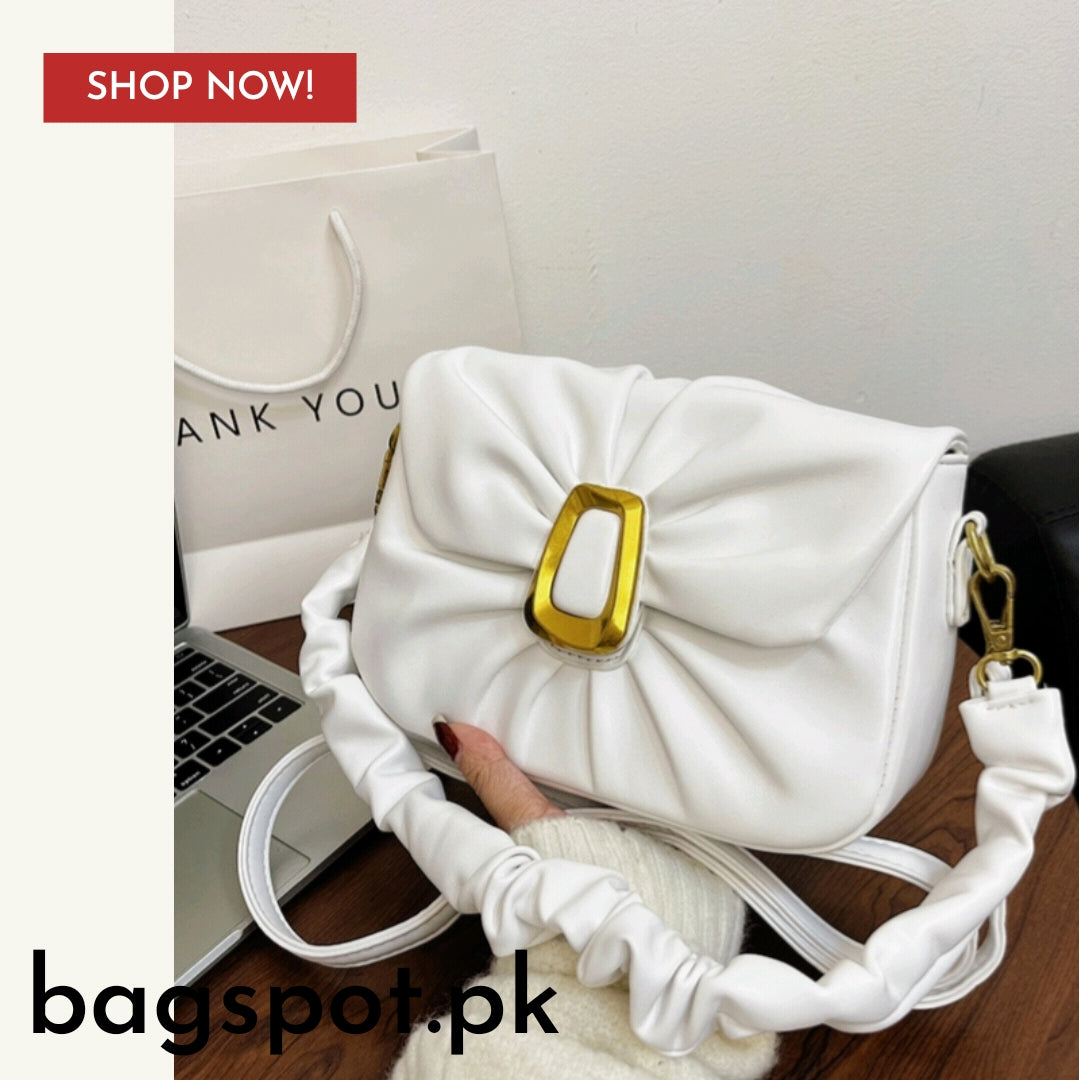 Buckle crossbody bag