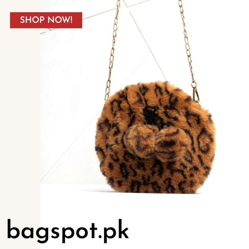 Fluffy crossbody bag