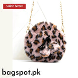 Fluffy crossbody bag