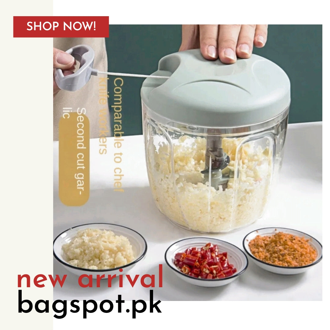 Manual Meat Mincer Garlic Chopper