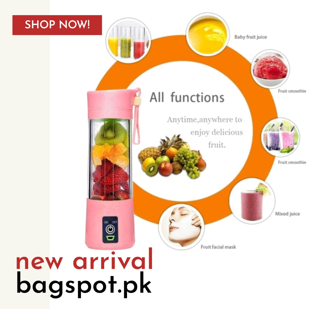 Portable Electric Juicer Fruit