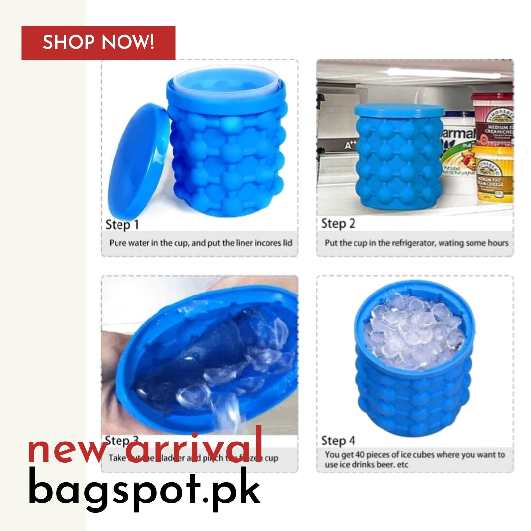 Silicone Ice Cube Maker