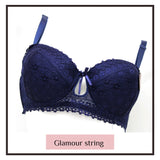 Embroidered Underwire Padded Bra