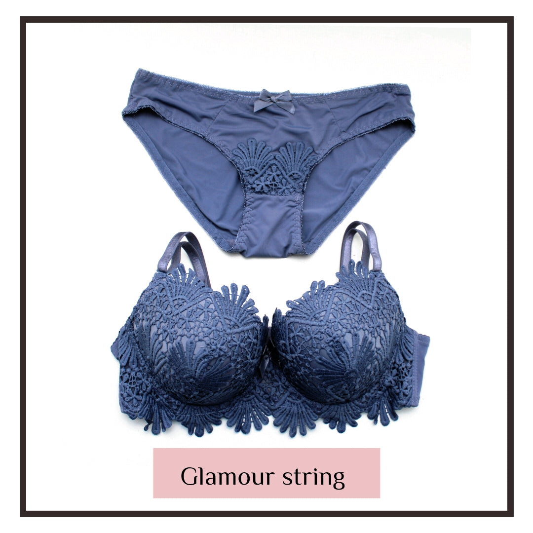 INS Womens Bras and Panties Lace Lingerie Bra Set