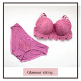 INS Womens Bras and Panties Lace Lingerie Bra Set