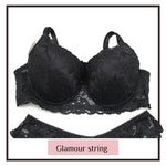 BRA PANTIE SET EMBROIDED