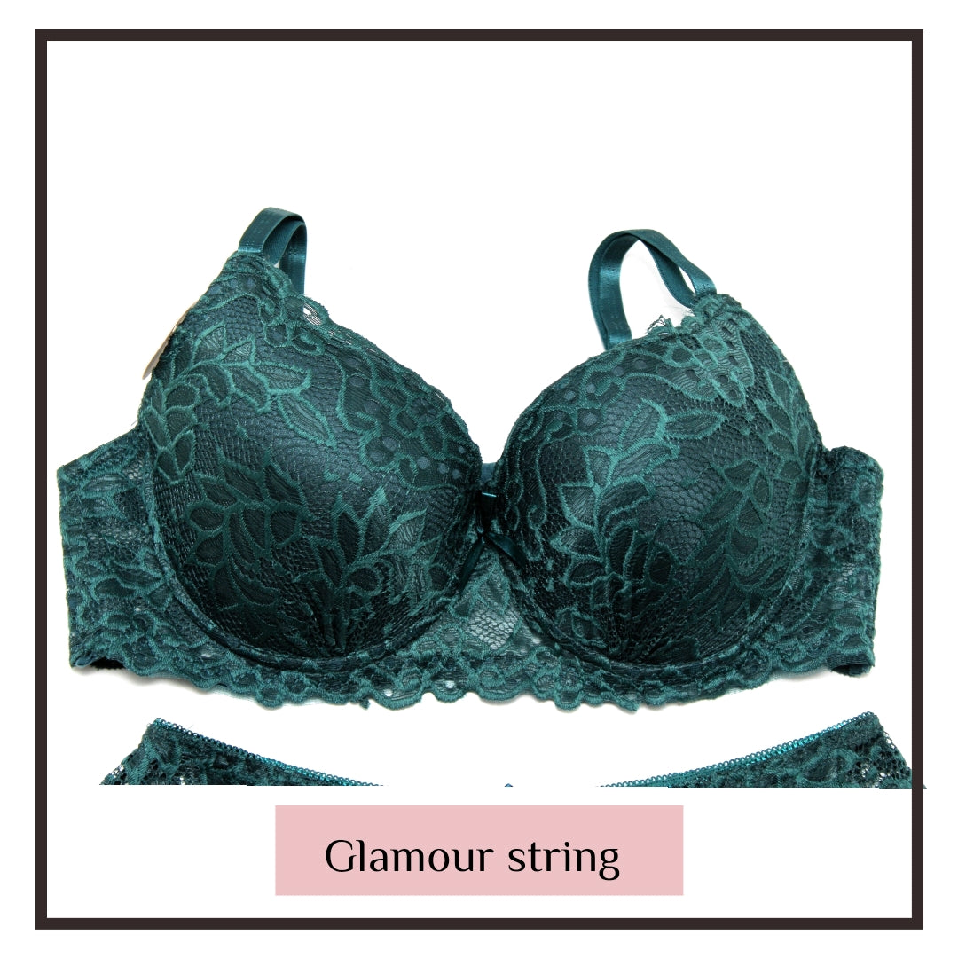 BRA PANTIE SET EMBROIDED