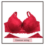 BRA PANTIE SET EMBROIDED